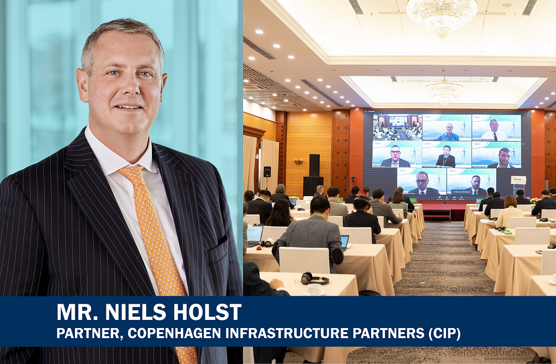 Mr. Niels Holst – CIP Partner joined the CEO Panel session at Vietnam Wind Power 2021