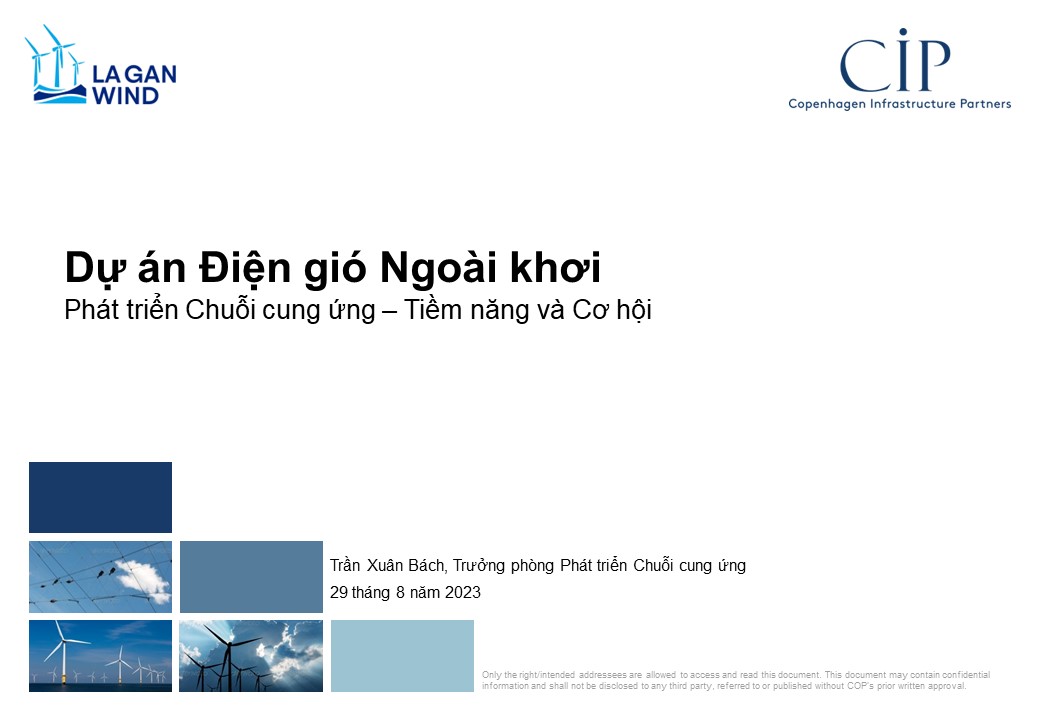Tiềm năng phát triển chuỗi cung ứng cho ngành điện gió ngoài khơi