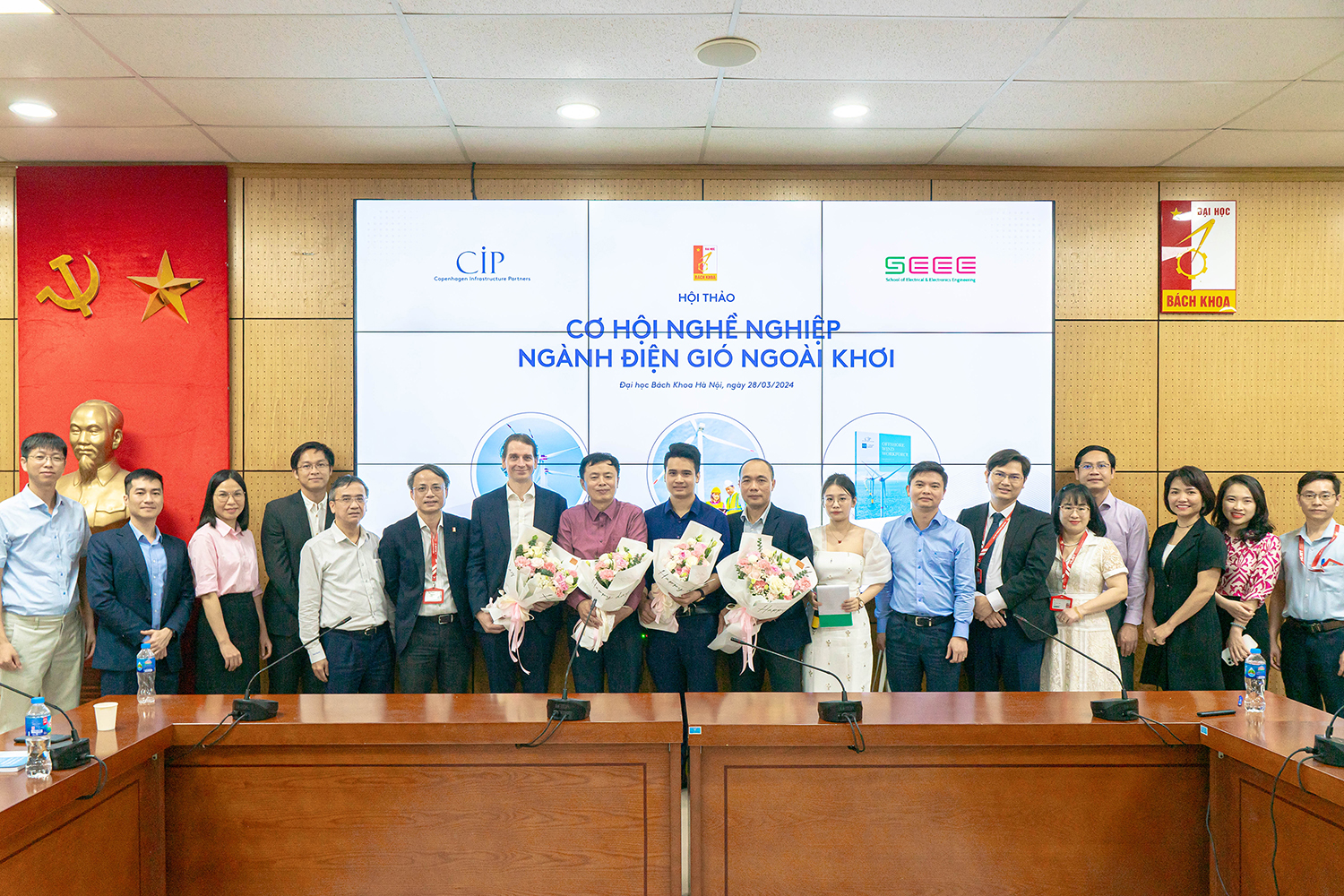 Tập đoàn CIP tổ chức hội thảo về cơ hội nghề nghiệp trong ngành điện gió ngoài khơi